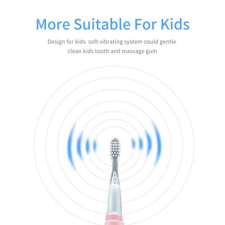 soft clean kids pink toothbrush