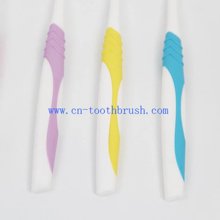 The Handle Of Classic Adult Toothbrush With Light Handle
