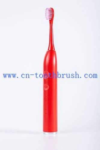 The Red USB Rechargeable Sonic Electric Toothbrush For Adult