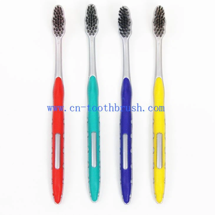 The Wavy Head Toothbrush With Long Soft Handle